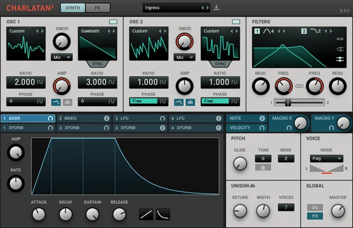 CHARLATAN 3 interface