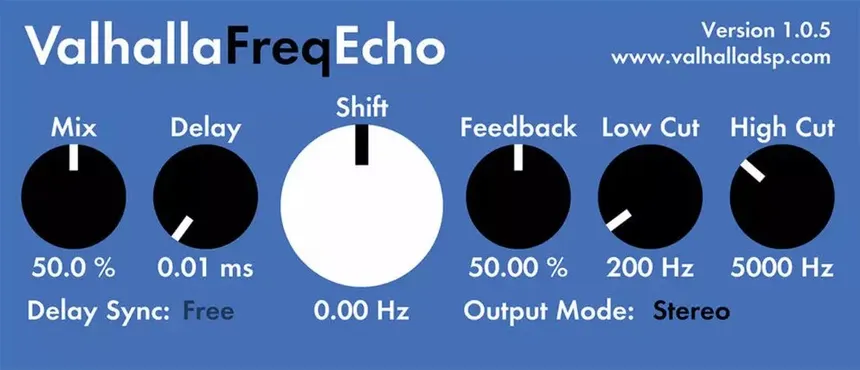 VALHALLA FREQECHO interface