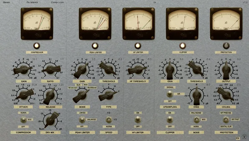 VLADG LIMITER N6 interface