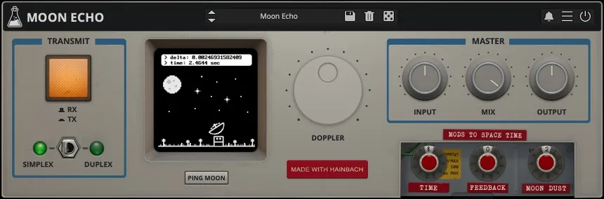 MOON ECHO interface