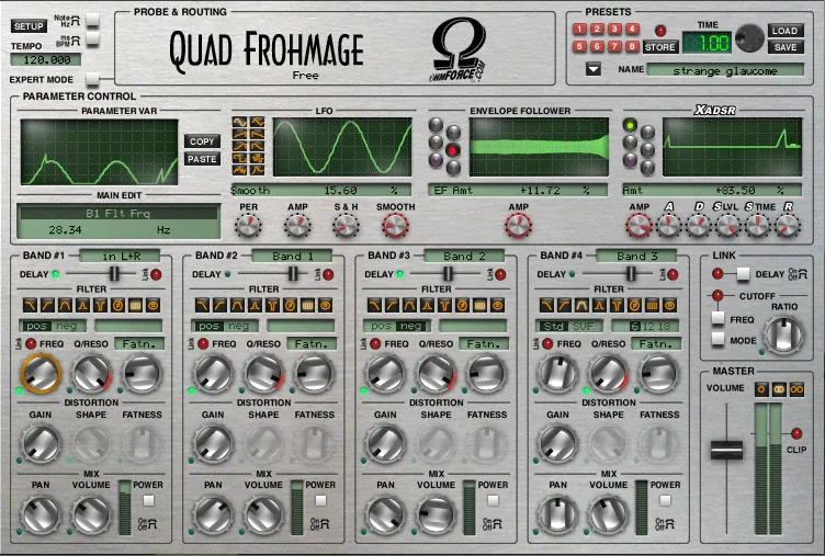 OHM FORCE QUAD FROHMAGE interface