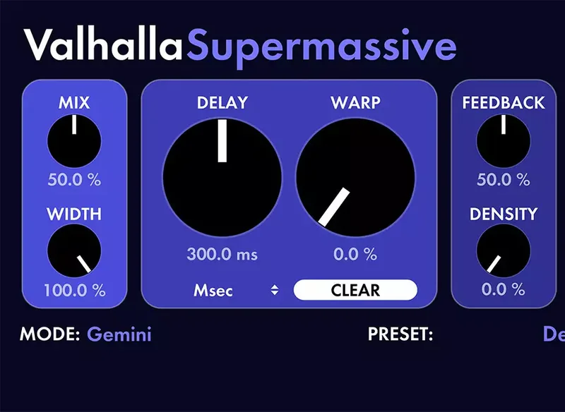 VALHALLA SUPERMASSIVE interface